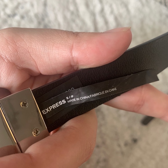 EXPRESS SILVER AND SNAKE BELT - Picture 2 of 5